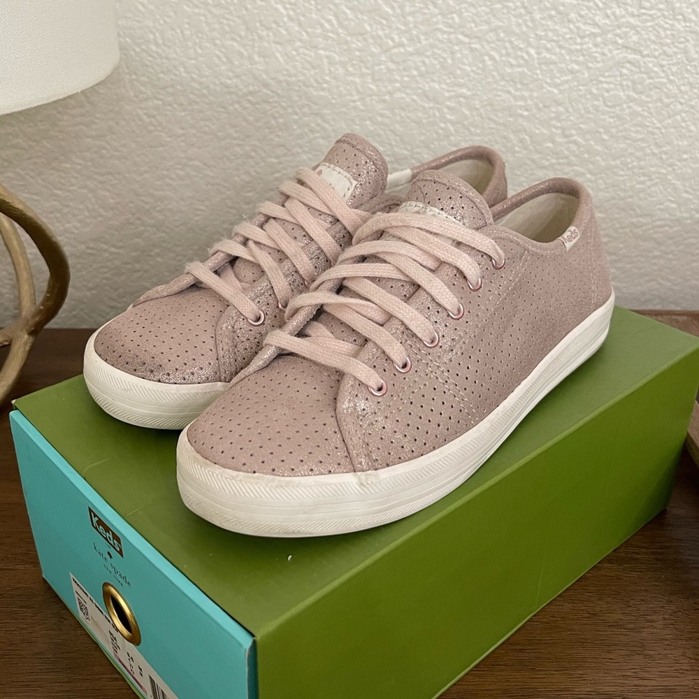 Keds x Kate Spade Kickstart Rose Gold